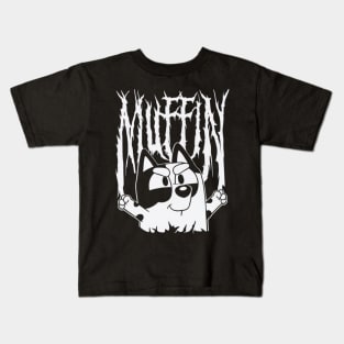 Muffin metal bluey vintage Kids T-Shirt